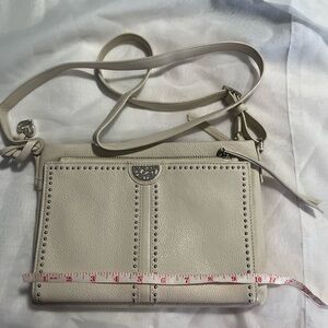 Brighton Jagger Leather cross body bag